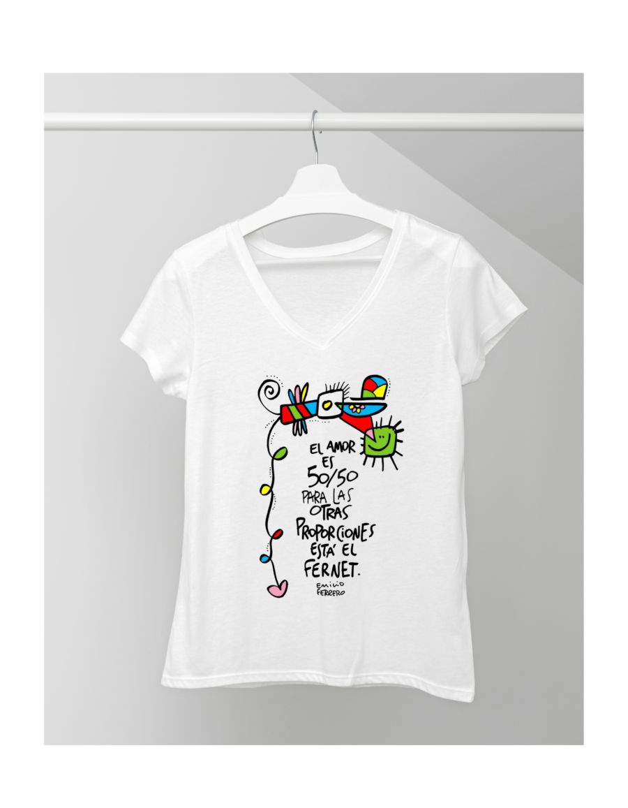 Remera 50/50