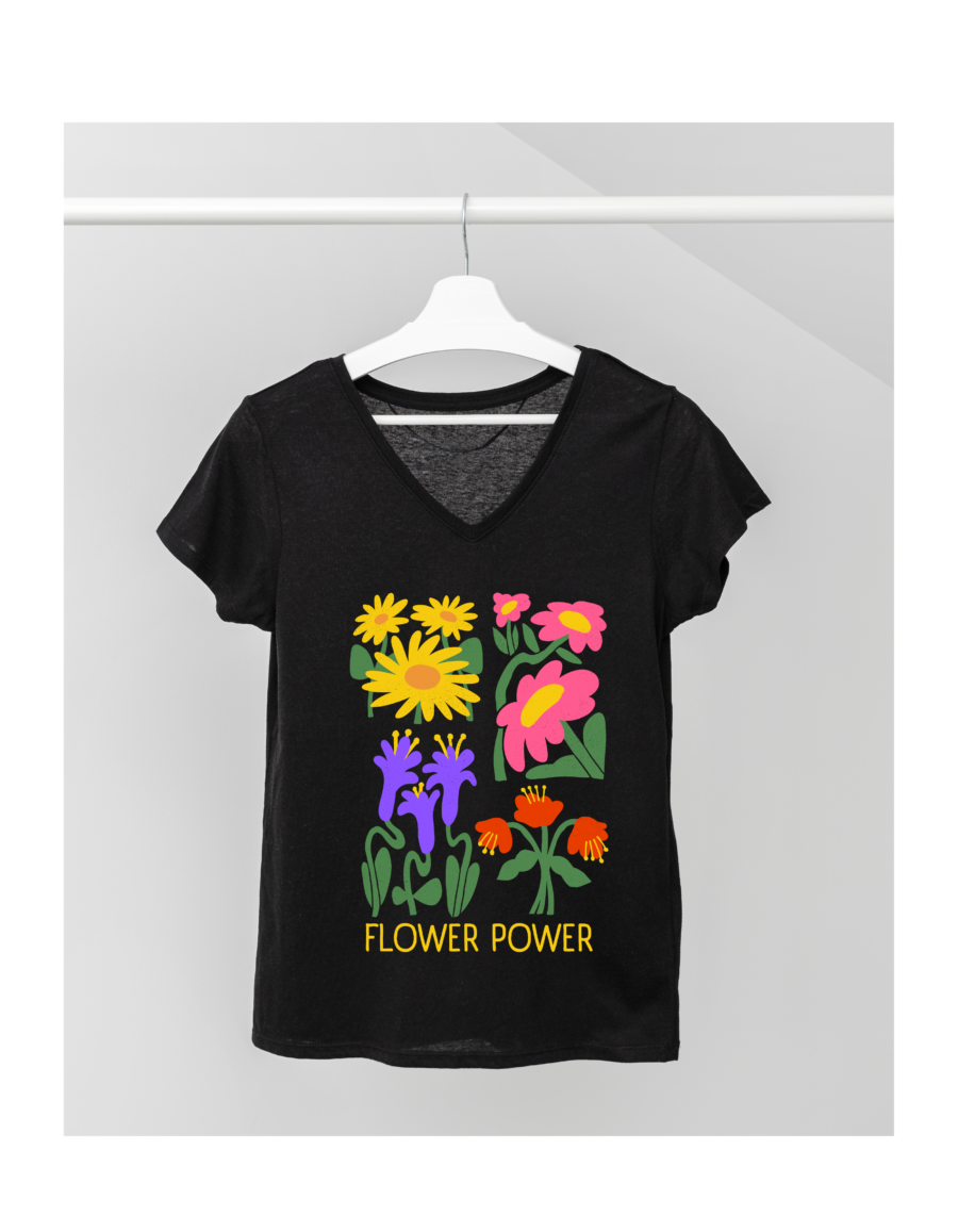 Remera FLOWER (dtf)