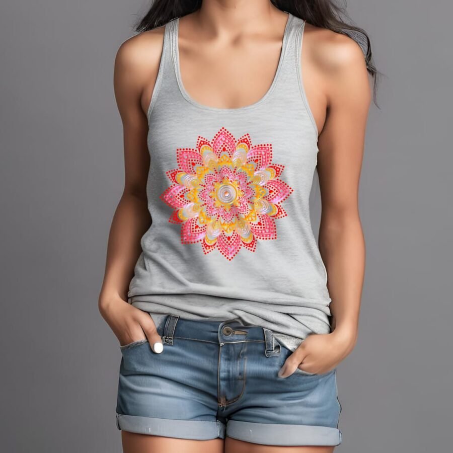 Musculosa MANDALA FUEGO (dtf)