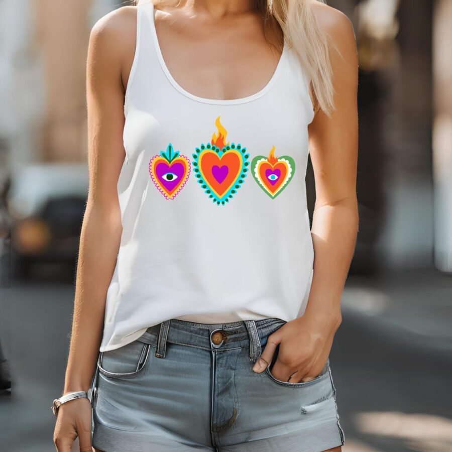 Musculosa CORAZONES MÁGICOS