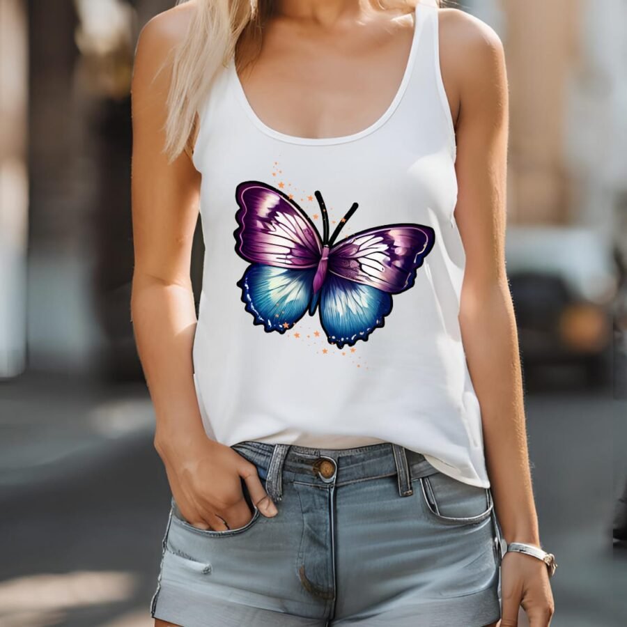 Musculosa MARIPOSA TECNICOLOR