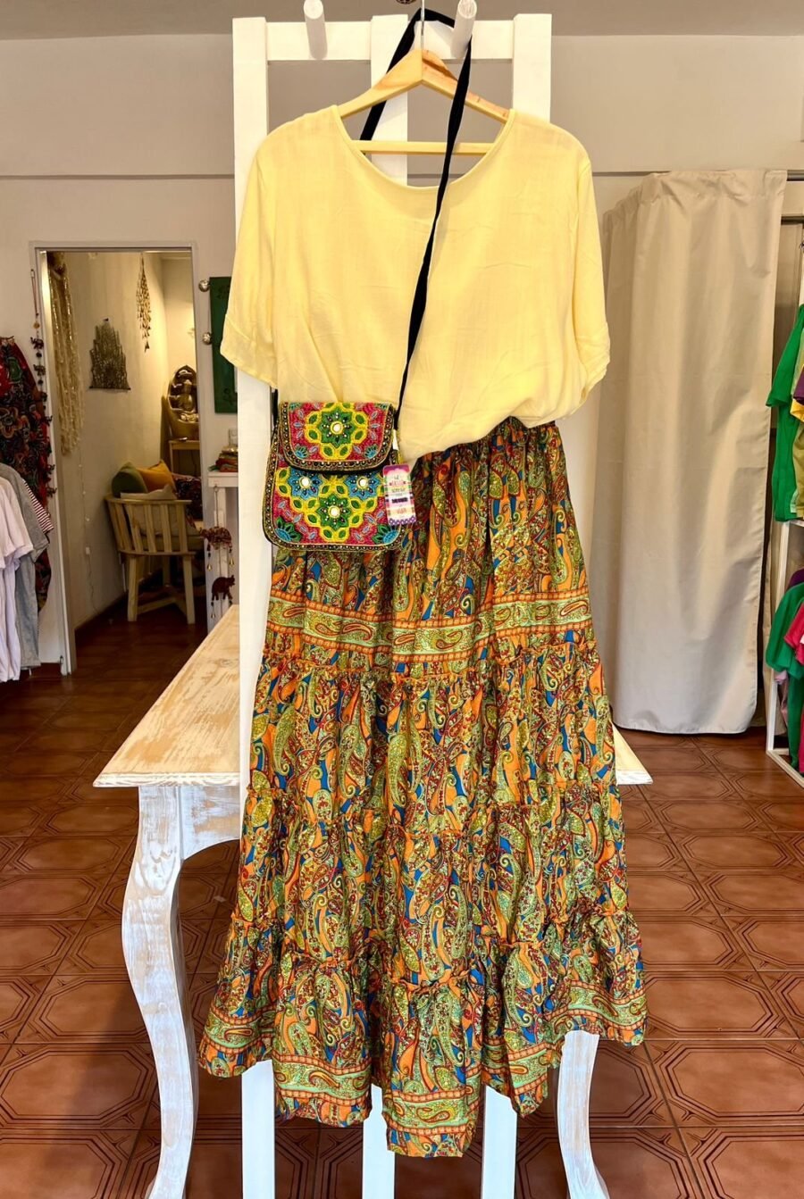 Maxi pollera Agra - Imagen 2
