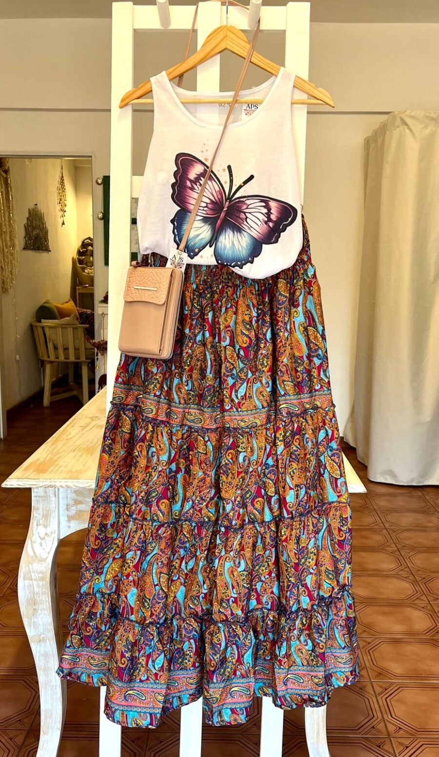 Maxi pollera Agra - Imagen 3