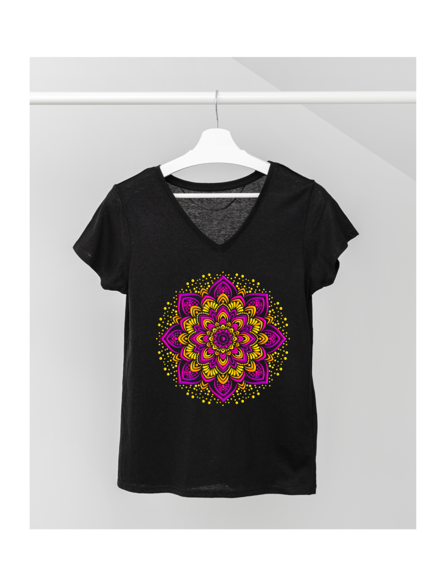 Remera  Mandala Zafiro