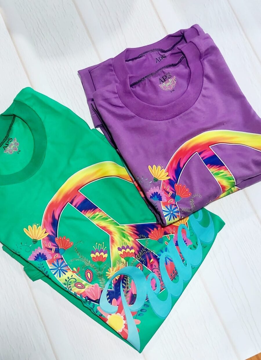 Remera de algodón PAZ