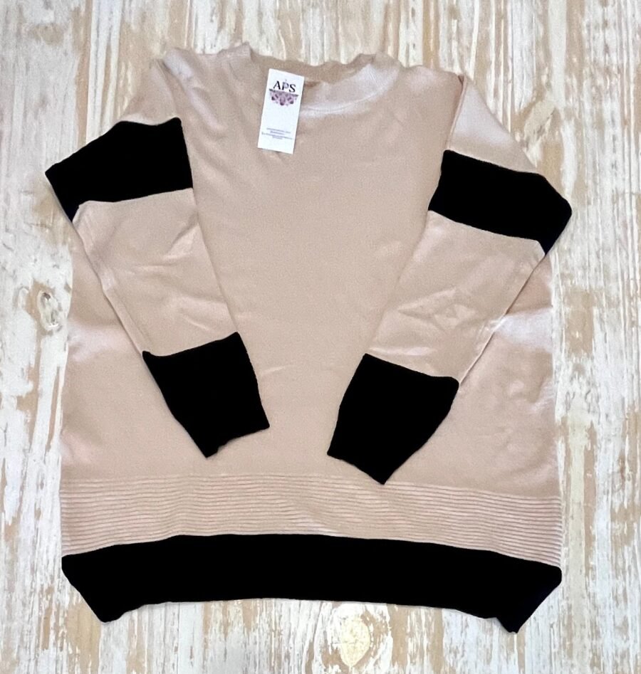 Sweater combinado
