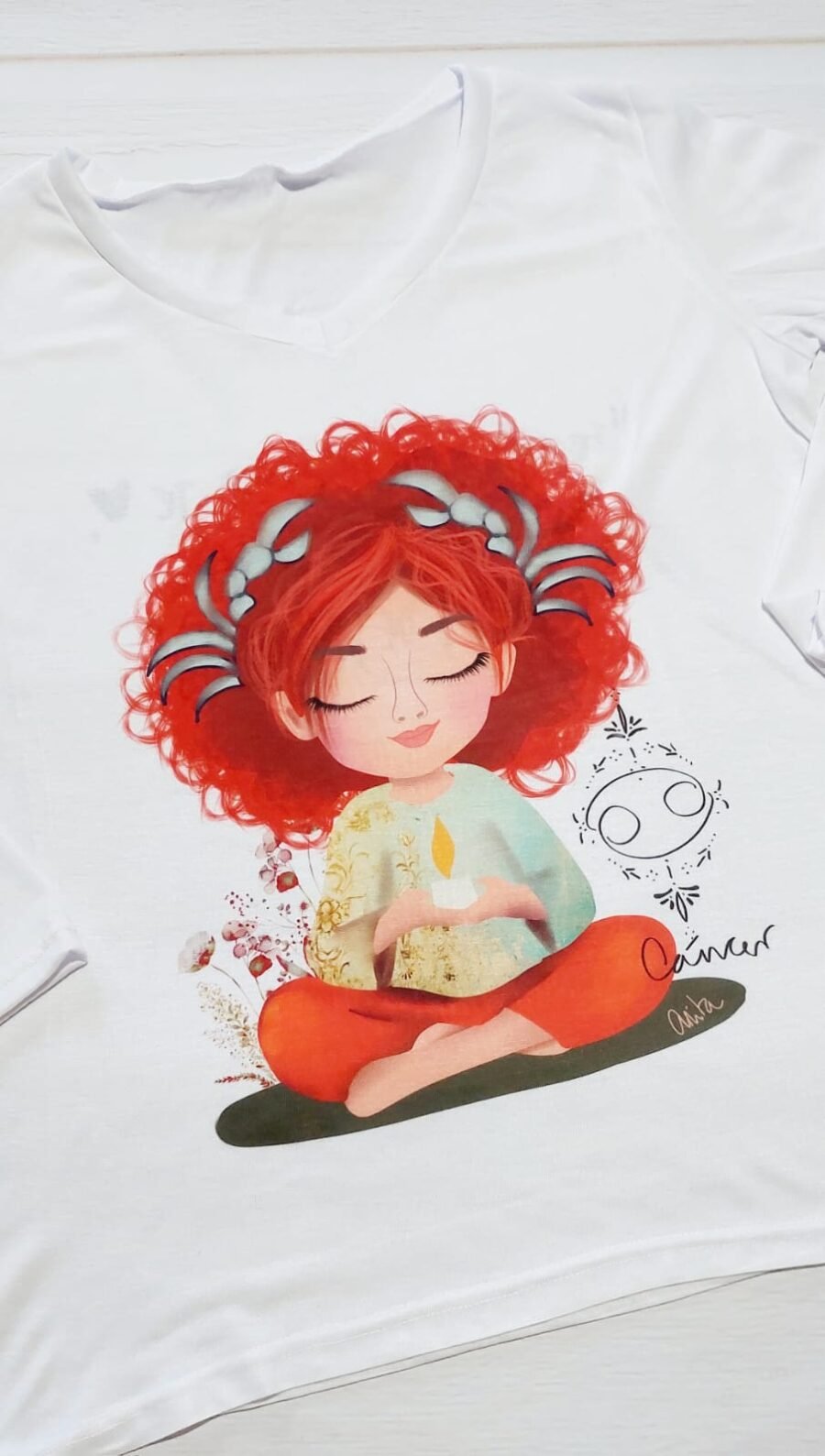 Remera CÁNCER M/L