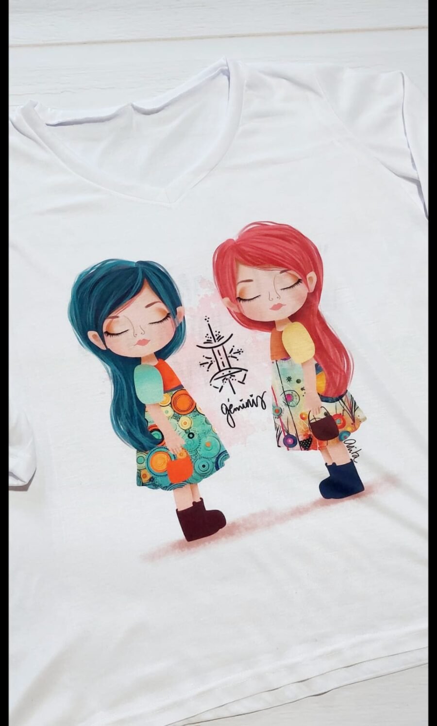 Remera GÉMINIS M/L