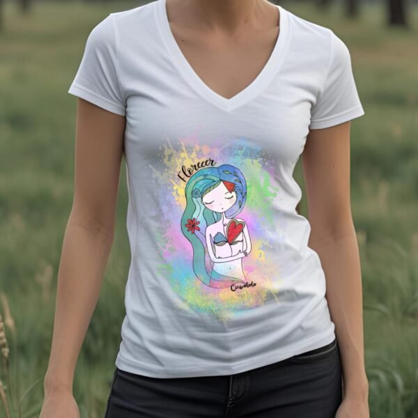 Remera FLORECER. By CINWOLOLO