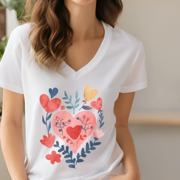 Remera CORAZÓN ROSA. By APS