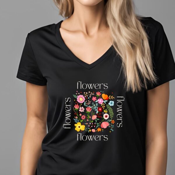 Remera FLOWERS . By APS (dtf)
