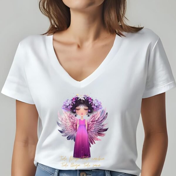 Remera TODO FLUYE. By ANITA F