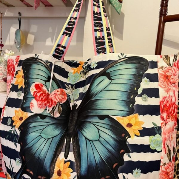 Bolso playero MARIPOSA By APS