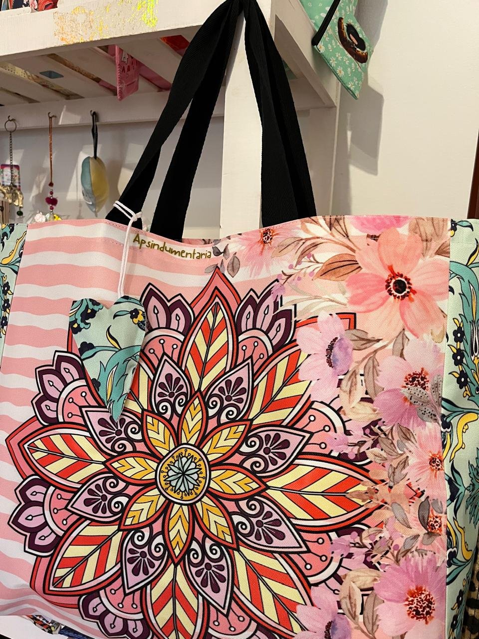 Bolso playero MANDALA. By APS