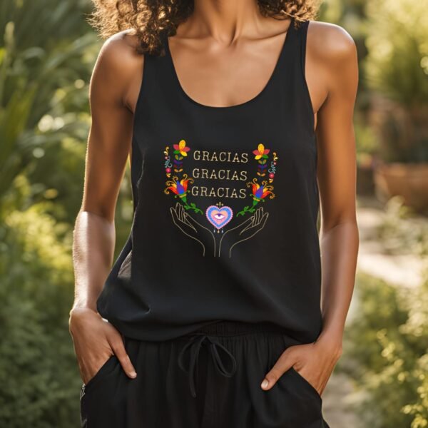 Musculosa GRACIAS, By APS (dtf)