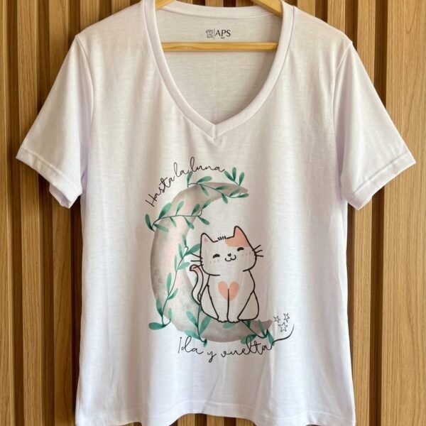 Remera HASTA LA LUNA. By APS