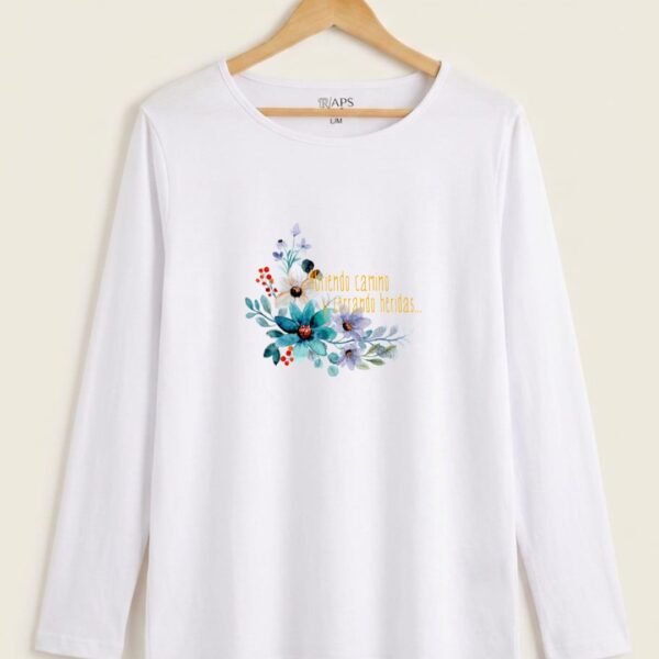 Remera CERRANDO HERIDAS, GOLD (m/l). By APS