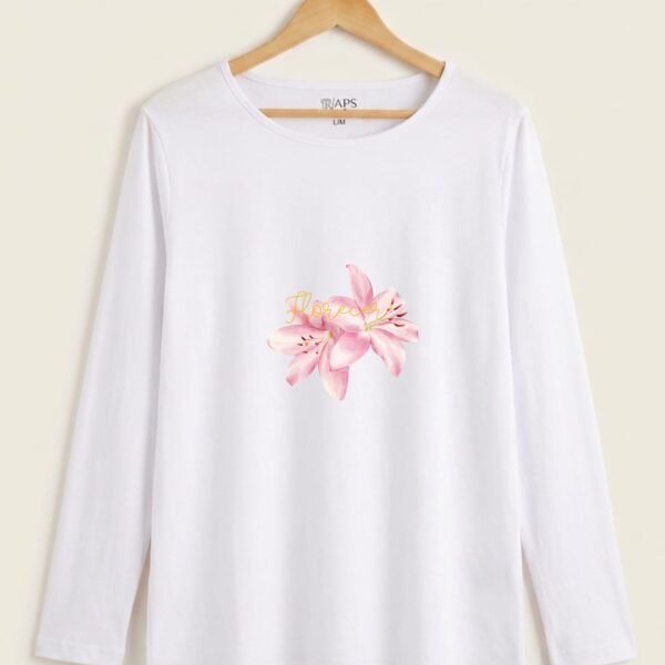 Remera FLORECER, GOLD (m/l). By APS