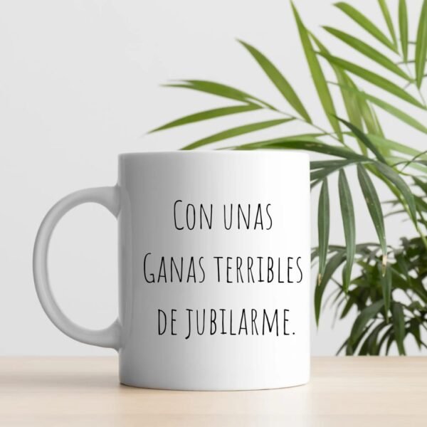 Taza FRASE JUBILARME