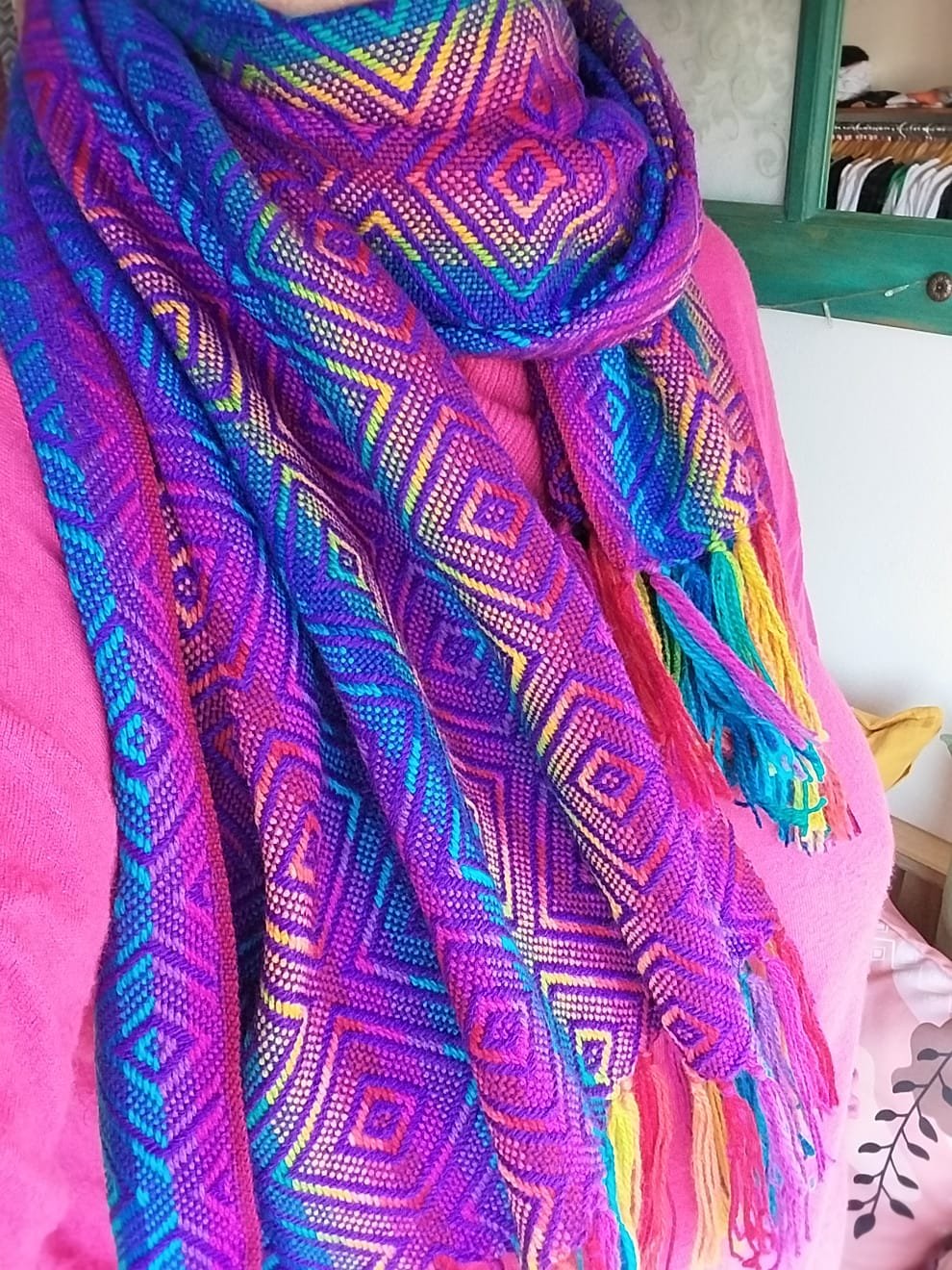 Bufanda artesanal ALPACA