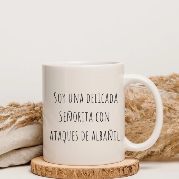 Taza FRASE DELICADA...