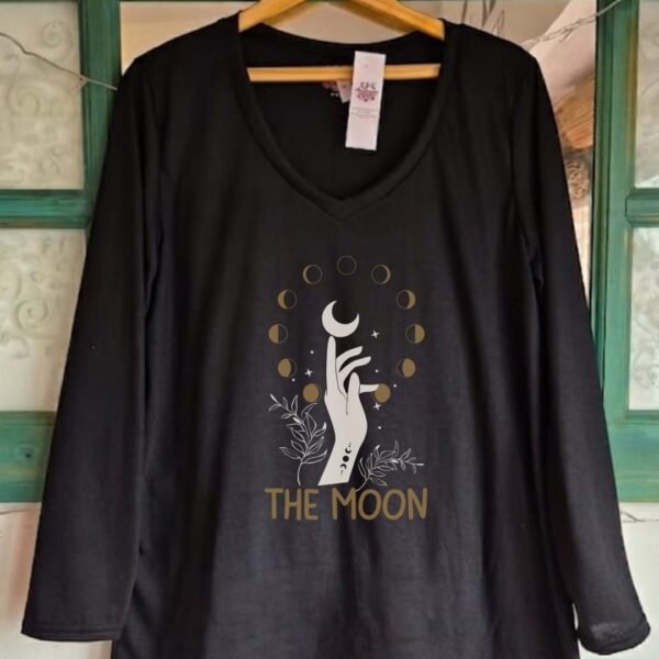 Remera MOON (m/l). By APS (dtf)