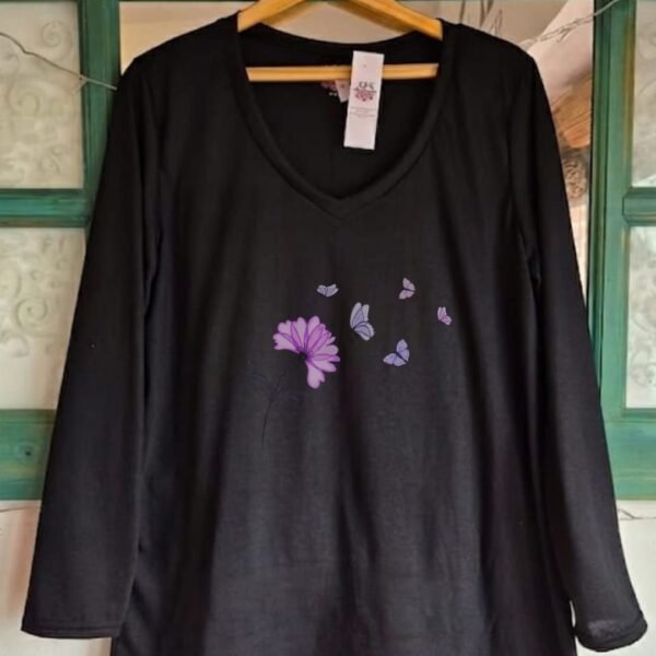 Remera FLOR (m/l). By APS (dtf)