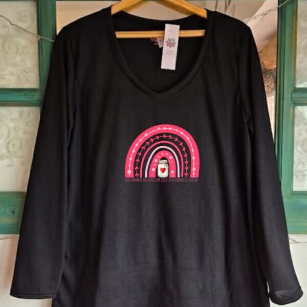 Remera CAMINANDO (m/l). By APS (dtf)