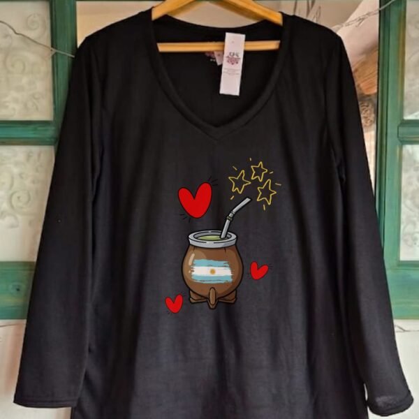 Remera MATECITO (m/l). By APS (dtf)