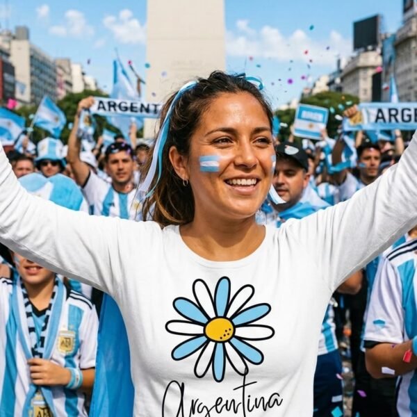 Remera Argentina (m/l). By APS