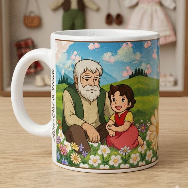 Taza HEIDI Y ABUELITO