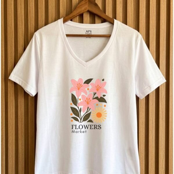 Remera FLOWERS (Cod 046)