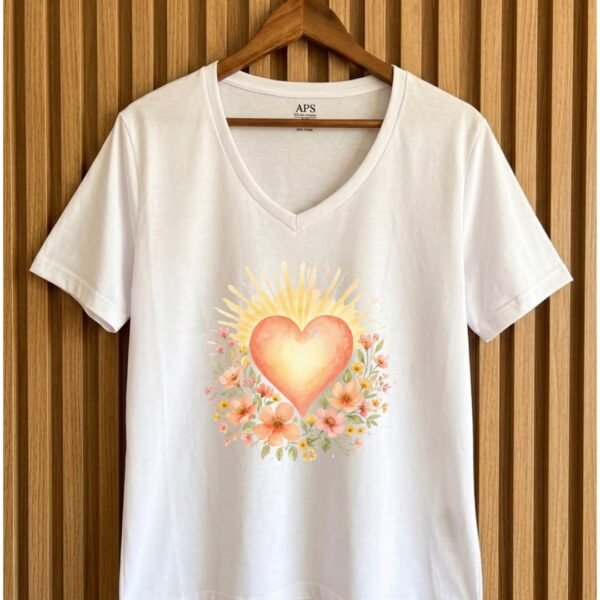 Remera CORAZÓN NACIENTE (Cod 090)