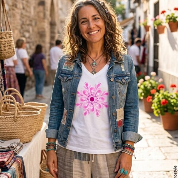 Remera MANDALA AIRE (Cod 074)