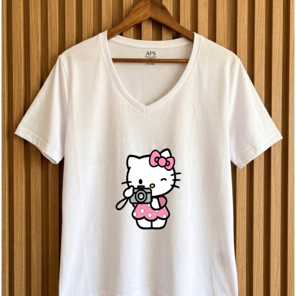 Remera KITTY ROSA (Cod 166)