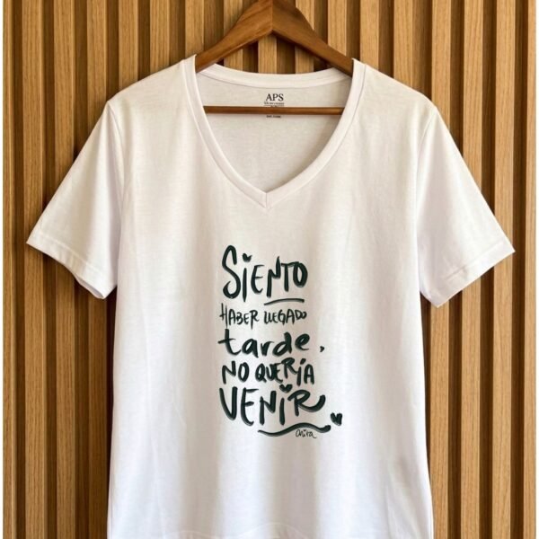 Remera NO QUERÍA VENIR (Cod 294)