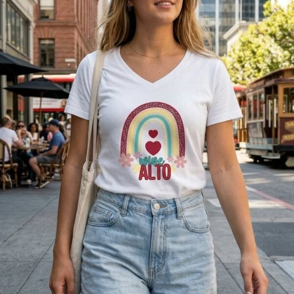 Remera ARCO IRIS VIBRA ALTO (Cod 140)