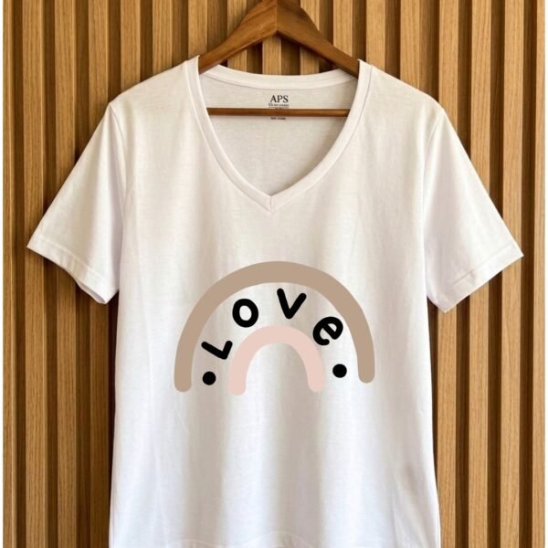 Remera ARCO IRIS MINIMAL (Cod 148)