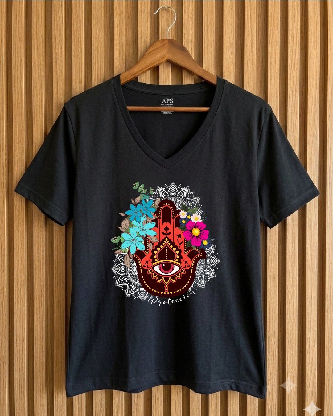 Remera MANO PROTECTORA (Cod 0231)