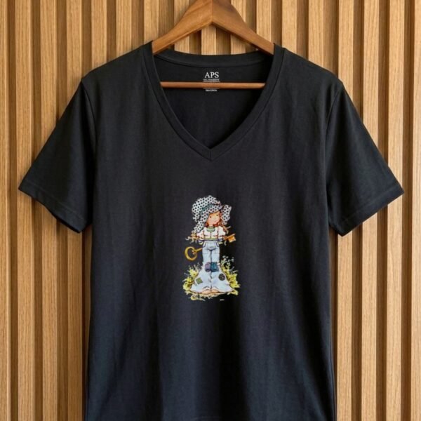 Remera SARAH KAY LLAVE (Cod 1641/DTF)