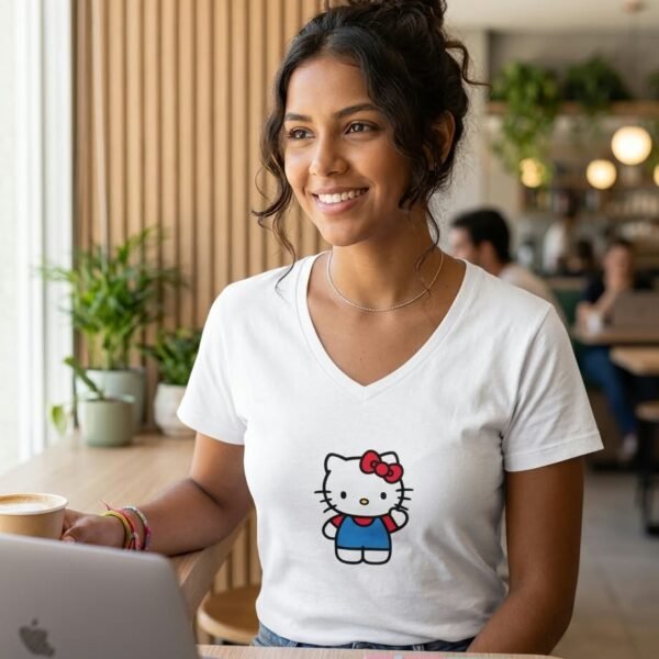 Remera KITTY ROJA (Cod 167)
