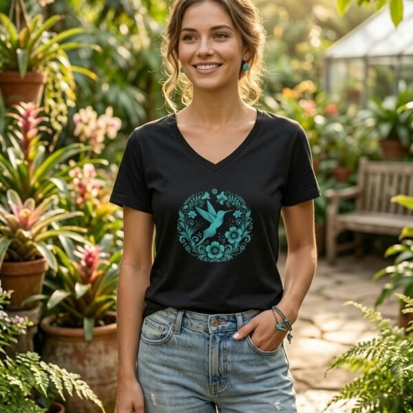 Remera FOLK COLIBRÍ (Cod 0441)